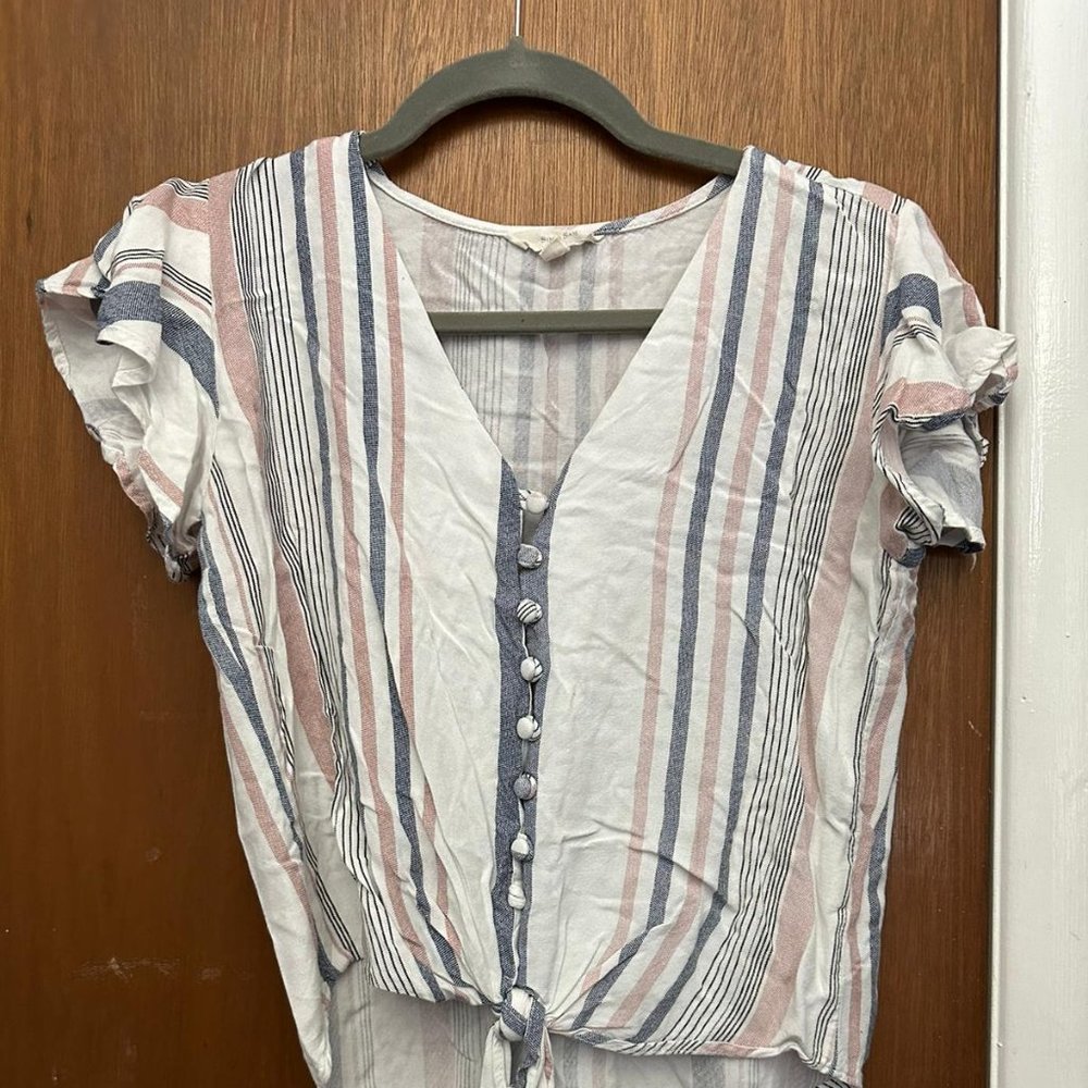 short sleeve crop top